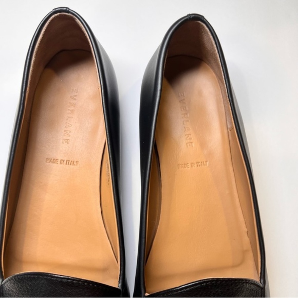 Everlane The Modern Point Black Loafers Women‎ Size 9.5 - Picture 6 of 13